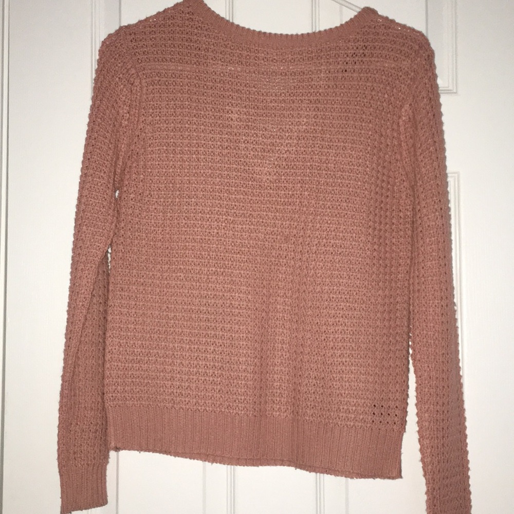 Pink sweater